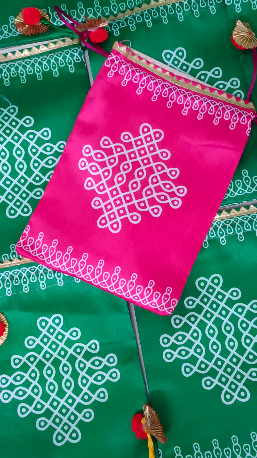 Kolam Potli Pink 2
